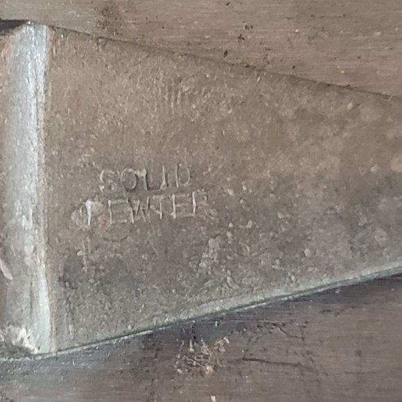 Mount Vernon, Virginia Solid Pewter Belt Buckle - Vintage- Unique! - Picture 5 of 6